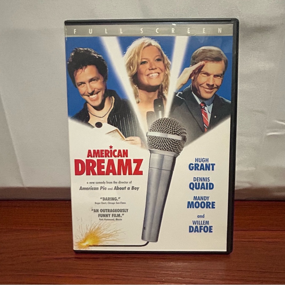 American Dreamz DVD Comedy Hugh Grant Dennis Quaid Mandy Moore Willem Dafoe FULL